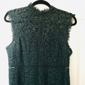 Bardot Lace Sheath Dress Size 10